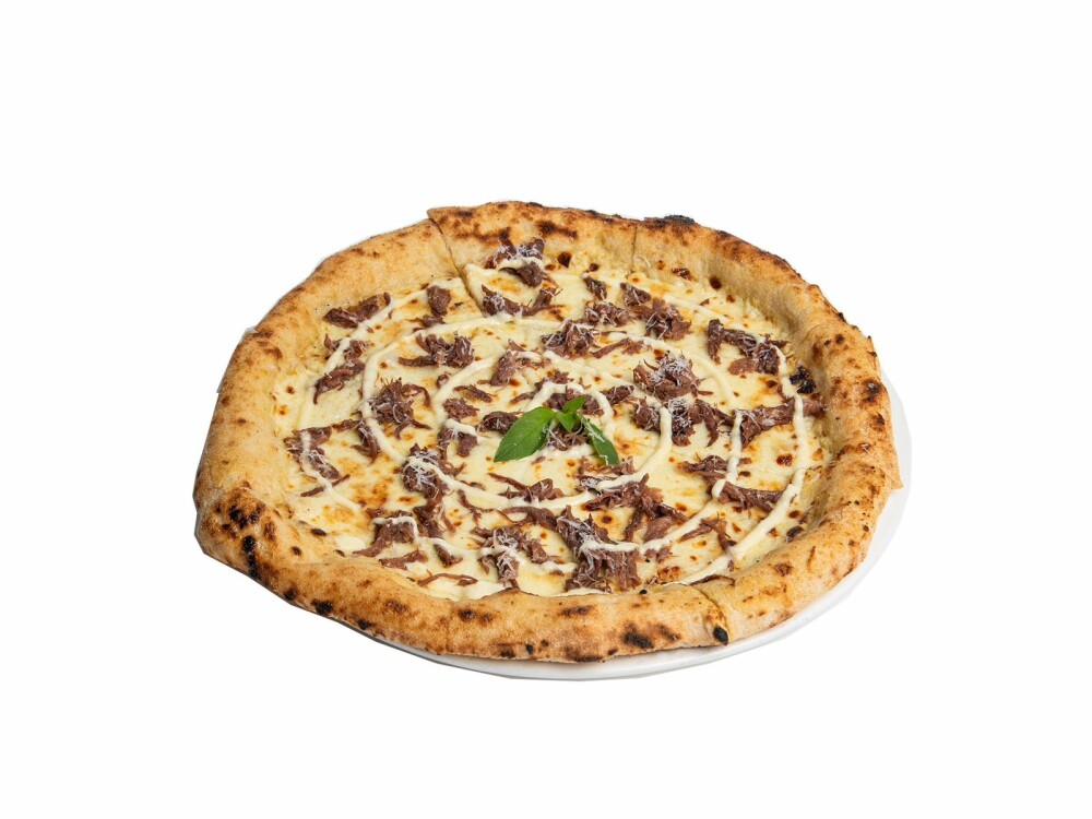 بيتزا اللحم المدخن/ Smoky Ribs Pizza